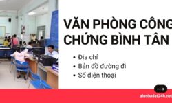 Văn phòng công chứng bình tân